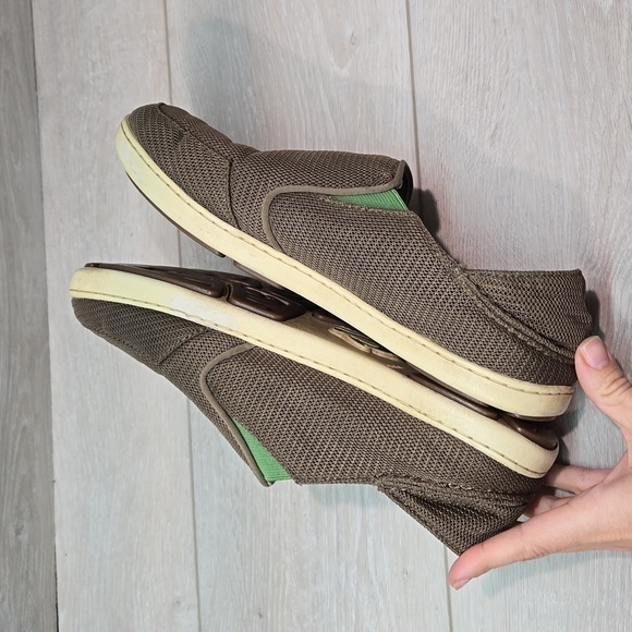 Olukai Nohea mesh slip on Loafer moccasin shoes mens sz 9 - Picture 9 of 15